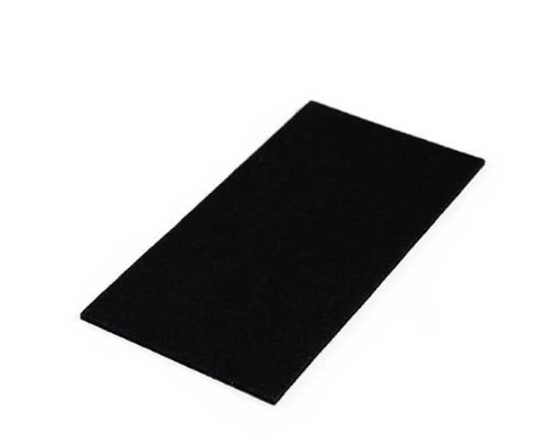 光 硬質フエルト黒 70mm×140mm×2mm PQ7141