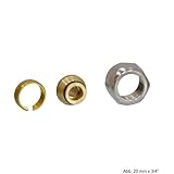 viega raxofix pressbacken 20  Viega Raxofix Verschraubung an Eurokonus, 16 mm x 3/4\