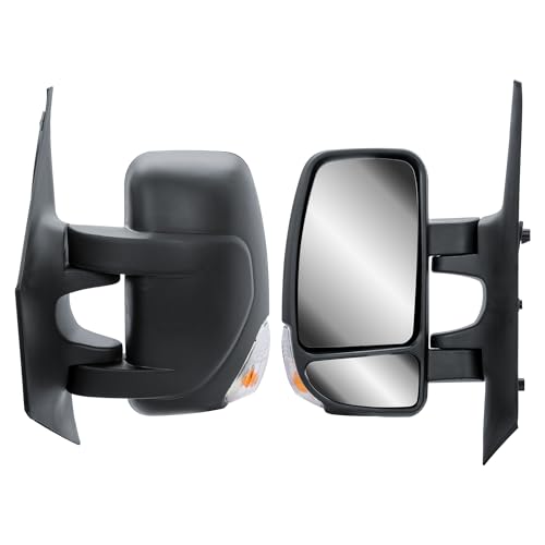 Passenger Left Side Wing Mirror N/S Electric and Heated with Signal Light for Renault Master III 2010 to 2024 Vauxhall Movano B 2010 to 2022