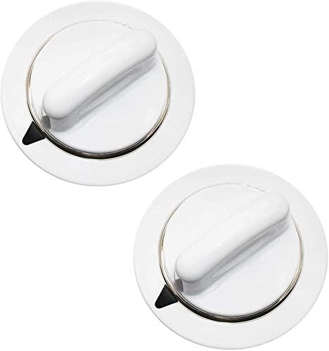 Lifetime WE1M654 - Perilla de control de temporizador con anillo de metal de Seentech - Compatible con secadora eléctrica general. Reemplaza