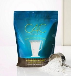 Taza de 4 tazas de harina multiusos sin gluten, perfecta para hornear y cocinar, Kosher, sin OMG, elección del chef, bolsa a granel de 25 libras