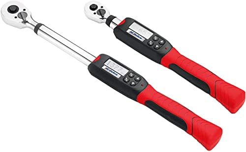 ACDelco ARM601-34 3/8 & ½ Digital Torque Wrench Combo Kit with Buzzer, Flash Notification & Case (ISO 6789 Standard)