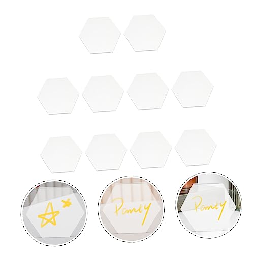 Alipis 10stücke Acryl-zeichenbrett Acryl-dekorationsbrett -diy-brett Kunststoff-zeichenbrett Transparent Waschbar Einfach Zu Bedienen Für Malerei Und Dekoration