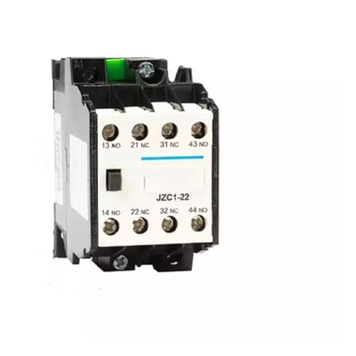Contactor de relé JZC1-22 DC24V para control de automatismos y cuadros eléctricos monofásicos