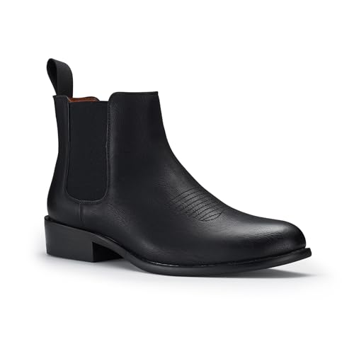 Image of Ferro Aldo Men's Western Boot Collection | Casual & Dress Ankle Boots in Cowboy, Chelsea, & Biker Styles for Men