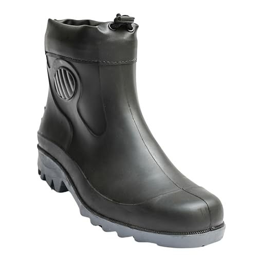 Image of Hillson Collar Boot Waterproof Gumboot | Slip Resistant, Dual Density, Comfortable & Durable, Suitable for Engineering, Construction, Agriculture, Petrochemical & Cement Industry | Size 07 INDIA /UK