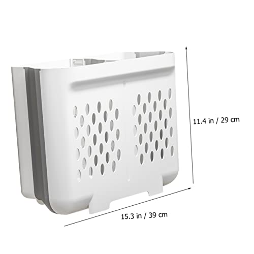 Panier à linge mural pliable pour libérer l'espace au sol - 6