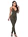 Sedrinuo Women's Top Cross Backless Jumpsuit