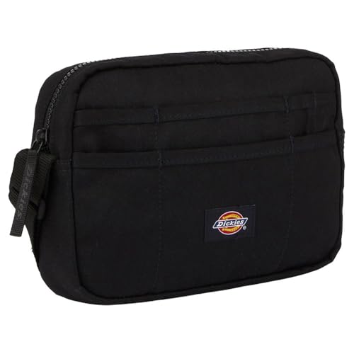 Bandolera Dickies Moreauville de hombre negra, el accesorio messenger ideal para ir a trabajar