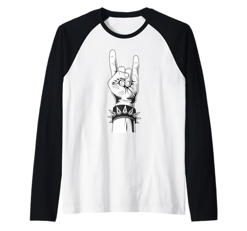 Fourchette à frites Metalhand & Roll Rocker Manche Raglan