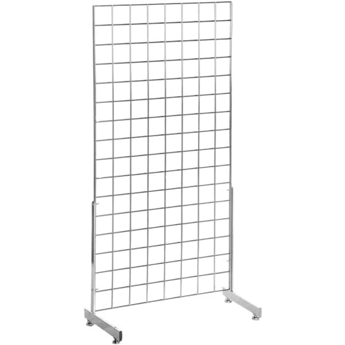 GridMesh Single Sided Stand - 1280mm High (4ft 2in) - Includes 'L' Legs Heavy Duty Grid Panel