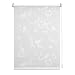 Produktbild Lichtblick Seitenzugrollo Klemmfix, ohne Bohren, Klemmträger, lichtdurchlässig, Blickdicht, Ausbrenner, weiß-weiß Weiß Pflanze,80 cm x 150 cm (B x L)