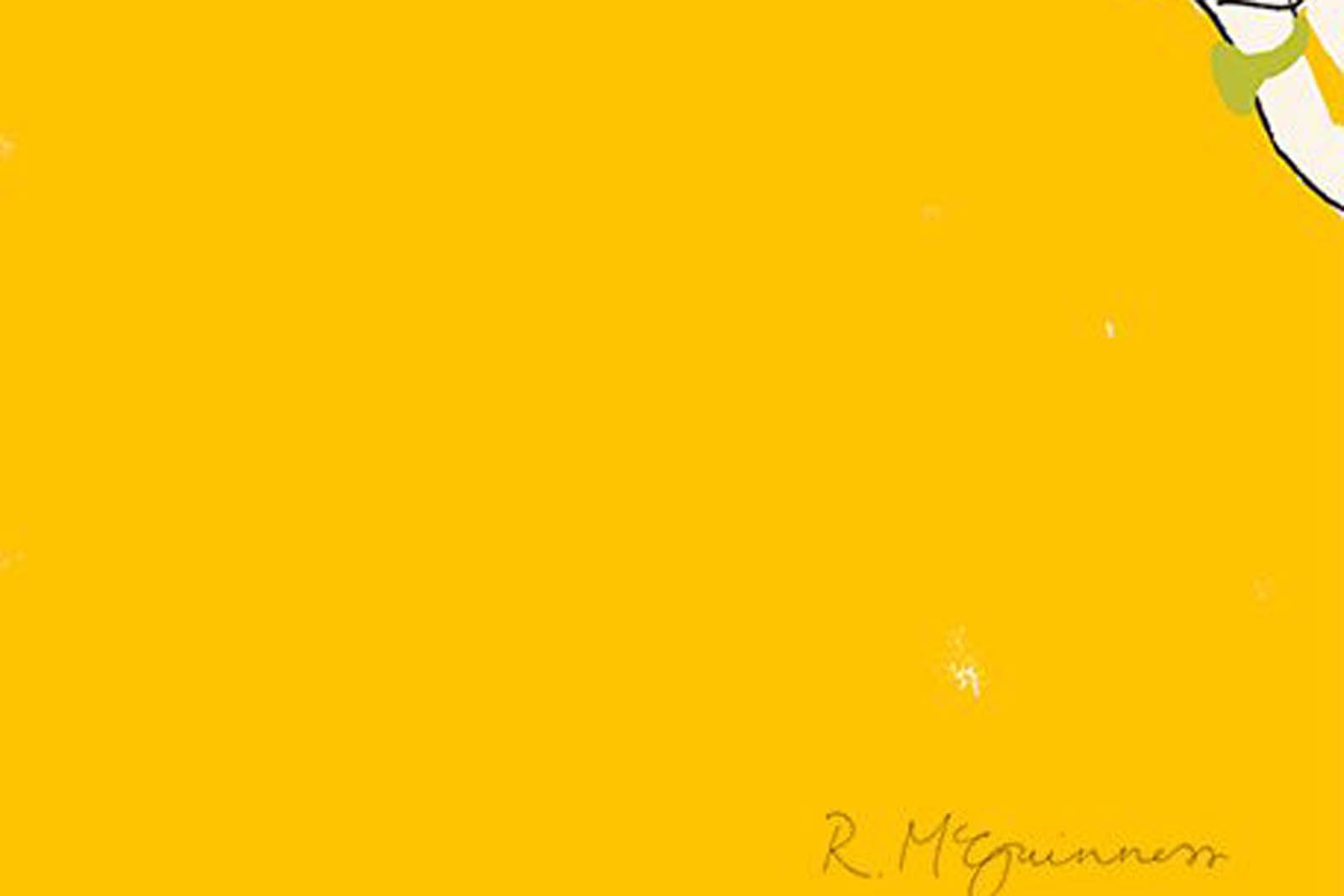 Rosie McGuinness ポスター Yellow Dress 40×50 Rosie McGuinness, Yellow Dress Art Print - The Poster Club