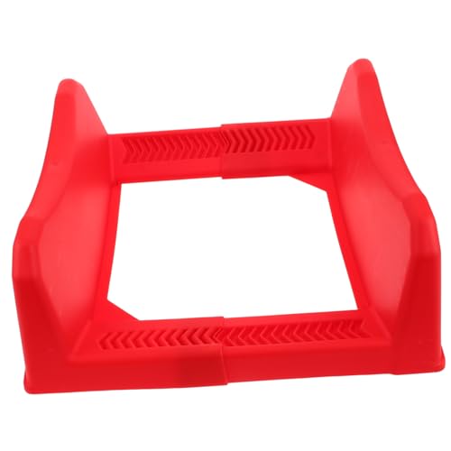 Ciieeo Support De Rangement pour Pneus Ajustable Rack De Stockage Robuste pour Roues De Voiture Présentoir Polyvalent pour Garage Et Maison Montage Facile sans Outils Design Élégant Rouge