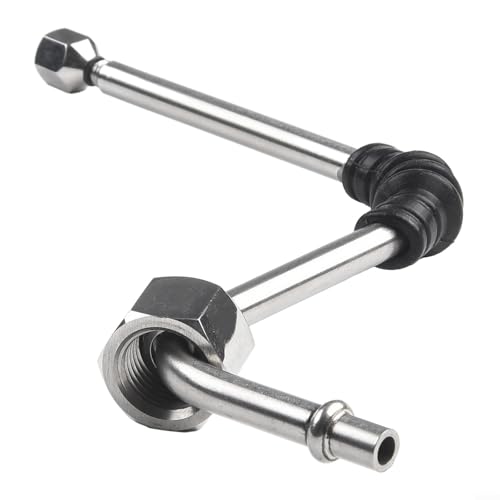 Aggiorna il tuo gioco di schiuma di latte con una bacchetta a vapore in acciaio inossidabile per macchine da caffè EC680 e altro (A)