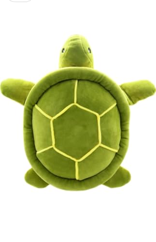Image of Green Turtle 30cm Soft Toy Plush Toy | Big Stuffed Animal | Ultra Soft, Huggable & Cuddly Gift for Kids, Girls, Boys | Perfect for Birthday, Valentine's Day Gifts & Room Decor