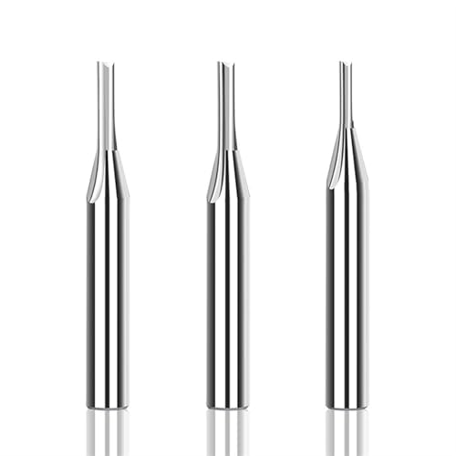 Fraise tige simple flûte en carbure de tungstène haute densité - 3
