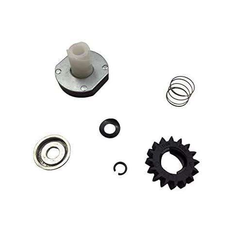 ENGINERUN 696541 Starter Drive Gear Repair Kit Assembly 16 Teeth Compatible with Briggs and Stratton 497606 696541 Replacement Parts Ref Rotary 9854 Stens 435-859 Cover