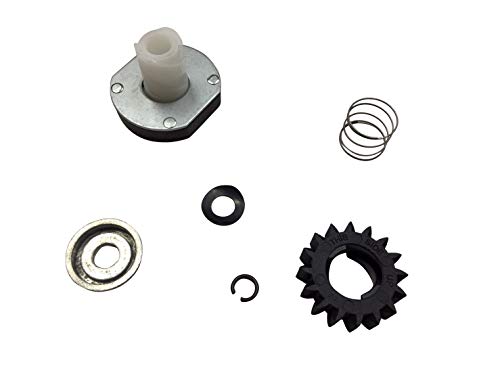 ENGINERUN 696541 Starter Drive Gear Repair Kit Assembly 16 Teeth Compatible with Briggs and Stratton 497606 696541 Replacement Parts Ref Rotary 9854 Stens 435-859