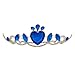 Fashionable Crowns Alloy Headwear with Rhinestones Decoration Elegant Headwear for Wedding Celebrations Comfortable Bridal Headgear
