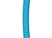 Glorious Coiled Keyboard Cable – Coiled USB C Cable Artisan Braided Cables for Mechanical Gaming Keyboard Coiled Cable - Custom Keyboard Cable (Electric Blue)