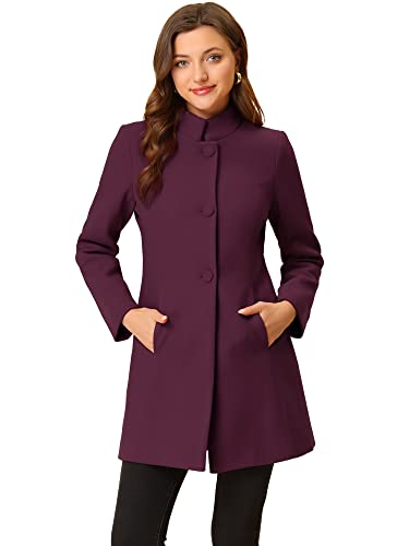 Manteau d'hiver mi-long col montant pour rester au chaud sans sacrifier votre élégance
