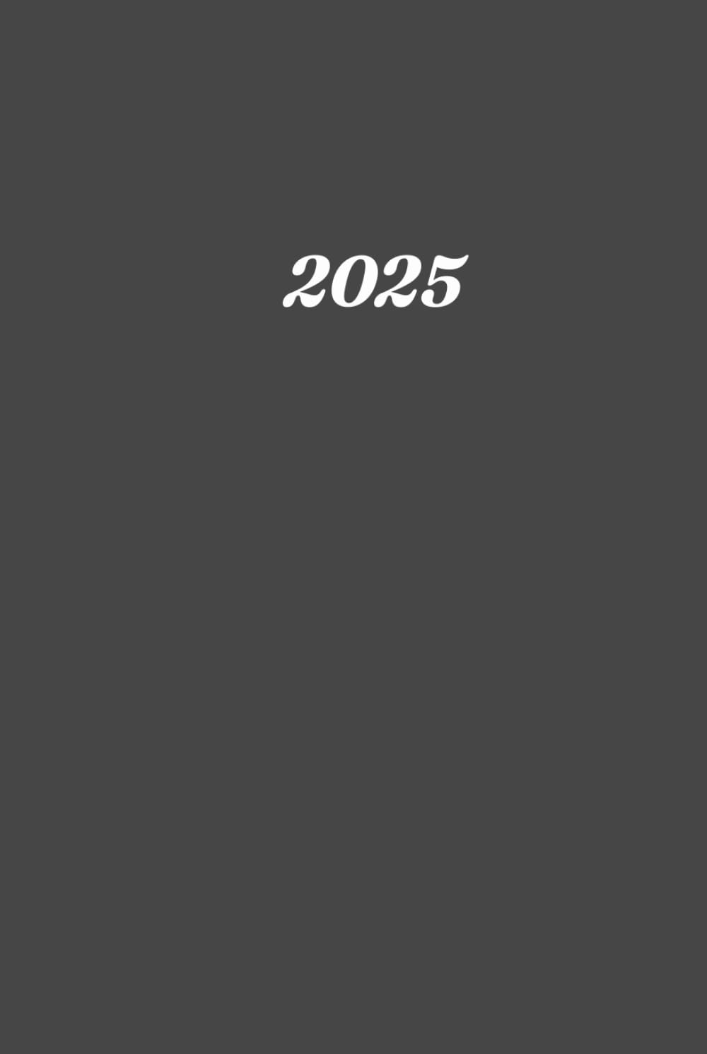 Agenda 2025 semana vista horizontal A5: de Enero 2025 a diciembre 2025 | Planificador Semanal | 1 Semana en 2 Páginas | 12 Meses | español