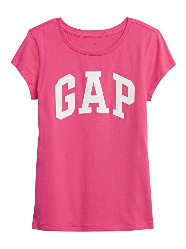 Image of Gap Girls Short Sleeve Logo Tee T-Shirt