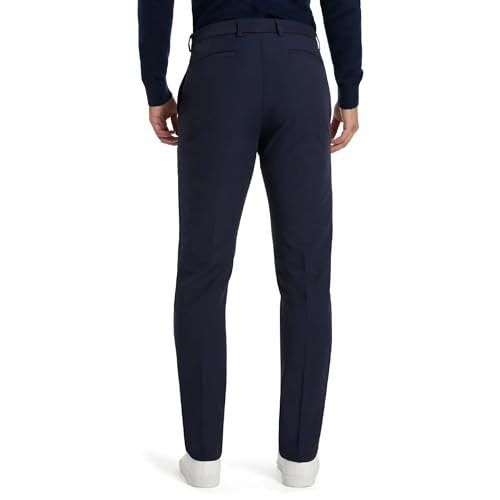 Michael Kors Navy Solid Classic Pants|Navy,40/30 by Michael Kors - Used condition - Image 2