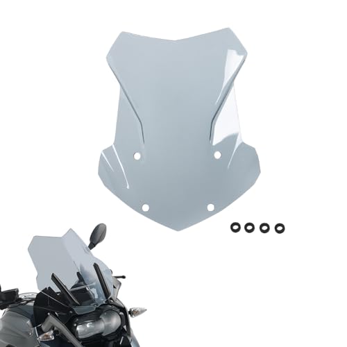 Motorcycle Windshield Deflector Windscreen Fit for R1200GS/Adventure 2013-2019 R1250GS 2018-2023 R1250GS Adv 2018-2024 Wind Shield Screen Flyscreen, Smoke