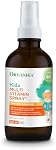 Organika Canadian-Made Vaporisateur multivitamine pour enfants - Saveur orange - Âge recommandé 1-3- 30ml