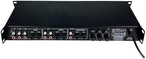 Digital Reverberation Multi Effect Processor - Professional Preamp for Recording Studios and Bars, Frequency Range 20Hz-20kHz