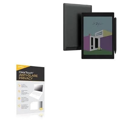 BoxWave Screen Protector Compatible With ONYX BOOX Tab Mini C - ClearTouch Anti-Glare Privacy (2-Pack), Privacy Screen Protector Flexible Film Anti-Glare
