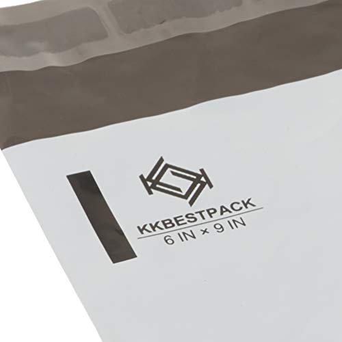 Kkbestpack Poly Mailers Envelope Shipping Bags (White, 6 X 9 Pack Of 100) #TOP3