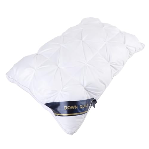 Almohada de fibra poliéster y plumón 20.5 cm cómoda miniatura 3