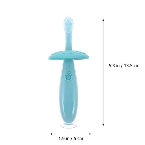 1 Conjunto Escova De Dente Escova De Goma Infantil Escovas De Dente Para Crianças Escova De Silicone