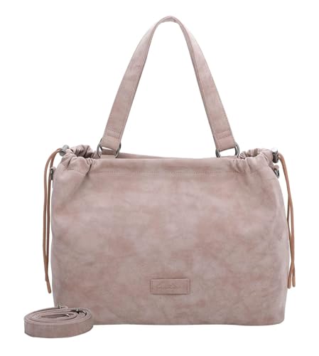 Sac de courses femme Fritzi aus Preussen Poppi01 vintage taupy grand cabas bandoulière épaule