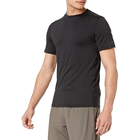 C9 Champion mens Short Sleeve Tech Tee T Shirt, Ebony, Medium US Cover