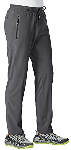 Rdruko B07DG1YR9T Men'S Sweat Pants Lightweight Casual Workout Gym Jogger Hiking Track Sports Athletic thumb #1