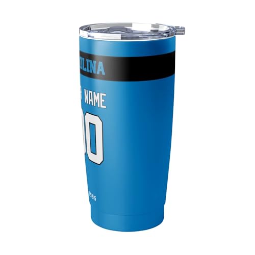 Image of ANTKING Carolina Tumbler 20 oz Travel Coffee Cup Custom Name Number for Men Women Boy Gifts
