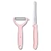 Produktbild Victorinox 6.7116.23L52 Swiss Classic Gemüsemesser-Set, 2-teilig, Tomatenmesser und Sparschäler, rosa, Edelstahl