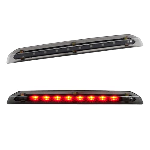 Image of Third 3rd Brake Light LED for 2013-2018 Ford Escape, High Mount Rear Brake Lights Assembly for 13-18 Escape, Waterproof Center Cab Lamp Stop Light (Black)