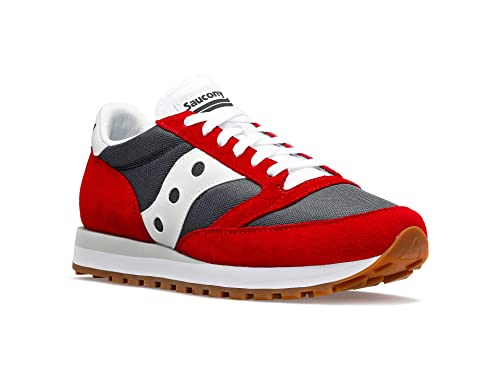 Saucony - Sneaker Jazz 81 Red Grey, 42 EU