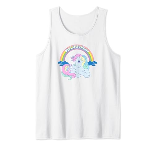 Débardeur My Little Pony Moonstone look rétro arc-en-ciel vintage