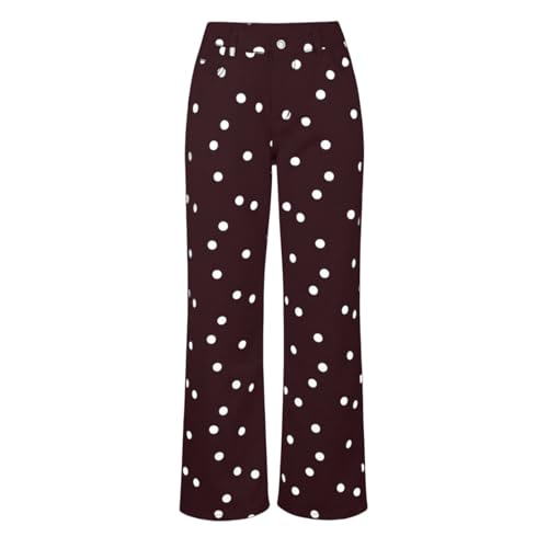 Pantalones vaqueros de lunares cómodos para tus paseos diarios 5