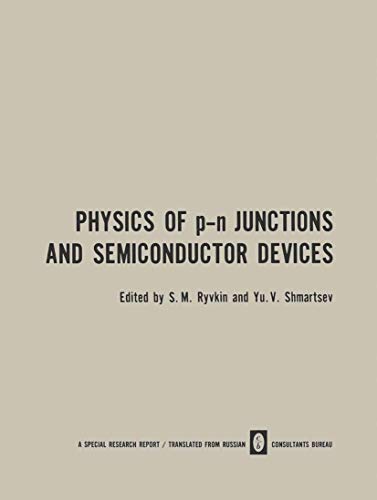 Physics of p-n Junctions and Semiconductor Devices 0306108461 Book Cover
