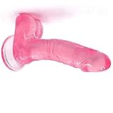 HYLHYL5-F Vǐbrǎdǒr mǎsǎjěǎdǒr pǎrǎ mǔjěr, 7.48in Manos Libres Masaje Realista con el lechón Fuerte de Las Mujeres, 102%