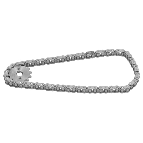 Kit de Roda Dentada de Corrente 428, Roda Dentada de Motor de Acionamento Dianteiro de Aço 14T Com R