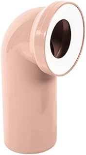 Connecting Pipe for Stand Toilet, White, 21576 3
