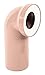 Produktbild Sanitop-Wingenroth 21642 5 Anschlussbogen für Stand WC | Beige | 90 Grad | WC, Toilette